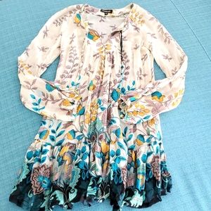 BEAUTIFUL BOHEMIAN COVER-UP DRESS XXS